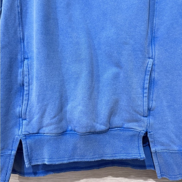 We the Free Free People Camden Cozy Super Oversized Sweatshirt In Blue - Picture 3 of 12